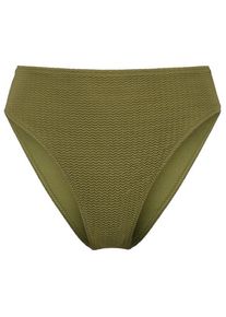 Seafolly Sea Dive High Rise Pant Bikini-Bottom Damen Schwimmen (Gr 32 |oliv)