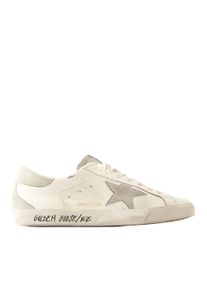 Golden Goose Deluxe Brand Golden Goose Low-Top Sneaker - Super Star Sneakers - Leather - White - Gr. 43 (EU) - in Wei&szlig; - f&uuml;r Damen