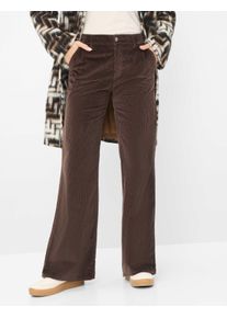 Brax Damen Cordhose Style MAINE DARK CHOCOLATE, dunkelbraun, Gr. 48K