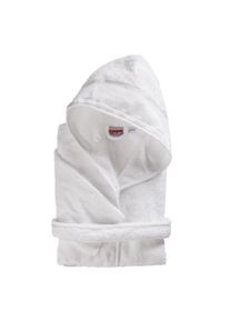 buttinette Kinder-Bademantel, wei&szlig;