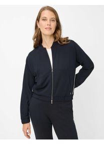 Brax Damen Sweatjacke Style BECKY L navy, dunkelblau, Gr. 34