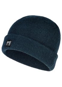 super.natural Fisherman Beanie Mütze (Gr One Size |blau)
