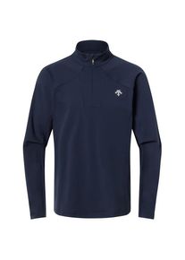 Descente Classic T-Neck Fleecepullover Herren (Gr 46 |blau)