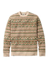 Pullove Passenger Stoked Knitted Jumper Herren (Gr M |beige)