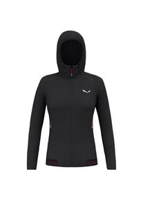 Fleecejacke Salewa Pedroc PolarLite Hooded Jacket Damen (Gr 42 |schwarz)