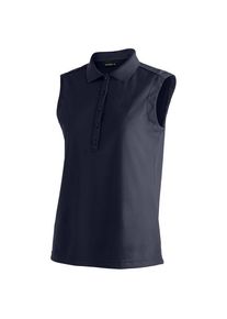 Maier Sports Ulrike Sleeveless Polo-Shirt Women (Gr 44 |blau)
