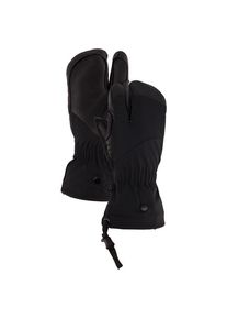Stoic Wool NalluSt II 3 Finger Handschuhe Kinder (Gr 5 |schwarz |wasserdicht)