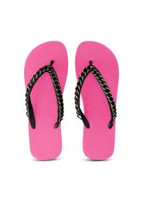 Uzurii Slipper & Pantoletten - Zehentrenner Gold Large - Gr. 43_44 - in Rosa - f&uuml;r Damen