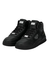 Philipp Plein Low-Top Sneaker - Mid-Top Turnschuhe Street - Gr. 46 (EU) - in Schwarz - f&uuml;r Damen