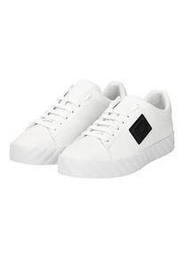 Philipp Plein Low-Top Sneaker - Lo-Top Turnschuhe Placca - Gr. 42 (EU) - in Wei&szlig; - f&uuml;r Damen
