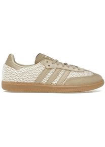 Adidas Low-Top Sneaker - Adidas Samba OG Crochet Pack Sand Strata (Women's) - Gr. 36_2_3 - in Beige - f&uuml;r Damen