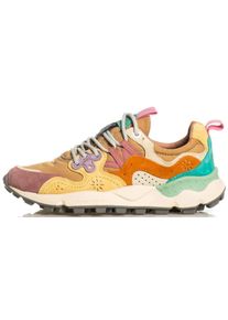 Flower Mountain Low-Top Sneaker - Sneakers Pink - Gr. 37 (EU) - in Gold - f&uuml;r Damen