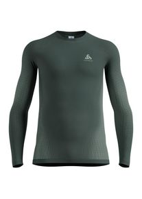 Odlo Base Layer Top Crew Neck L/S Performance Warm Eco Kunstfaserunterw&auml;sche Men (Gr&ouml;&szlig;e M |bunt)