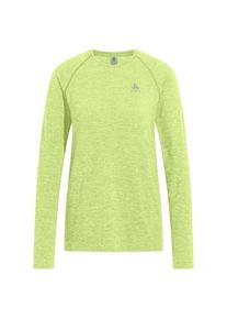 Odlo T-Shirt Crew Neck L/S Essential Seamless Funktionsshirt Women (Gr L |gr&uuml;n)