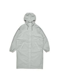 Mazine Oversized Rain Coat Recycled Fabric Mantel Damen (Gr XL |grau |wasserdicht)