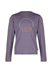 Longsleeve Stoic Merino155 LaholmSt. Print L/S Kinder (Gr 152 |grau)