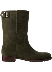 Lauren by Ralph Lauren Lauren Ralph Lauren Stiefel - Tasha Mid-Boots-Mid Boot - Gr. 35 (EU) - in Gr&uuml;n - f&uuml;r Damen