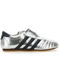 Adidas Low-Top Sneaker - Sneakers Silver - Gr. UK_5_5 - in Schwarz - f&uuml;r Damen