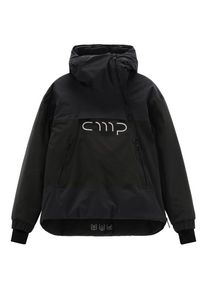 CMP Jacket Fix Hood with Logo Skijacke Damen (Gr S |schwarz |wasserdicht)
