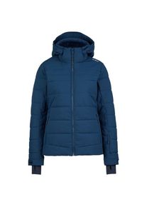 Skijacke CMP Jacket Zip Hood 35W0216 Damen (Gr 40 |blau |wasserdicht)