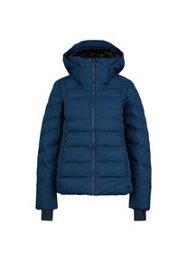 CMP Jacket Fix Hood 34W4406 Skijacke Damen Ski (Gr 44 |blau |wasserdicht)