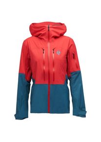 Black Diamond Recon LT Shell Skijacke Women (Gr XS |rot/blau |wasserdicht)