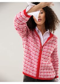 Walbusch Baumwoll-Strickjacke Happy Tweed