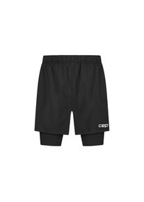 CEP Herren Core Run 2in1 Short schwarz