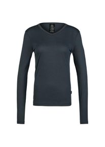 P.A.C. Merino T-Shirt L/S Merinounterwäsche Damen (Gr S |blau)