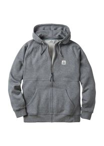 Sweat- & Trainingsjacke Passenger Heritage Full Zip Recycled Cotton Hoodie Herren (Gr L |grau)