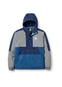 Fleecepullover Passenger Woodland 2.0 Hooded 1/2 Zip Recycled Polar Fleece Herren (Gr M |blau)
