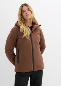 bonprix Skijacke mit Schneefang, braun, Gr.36, Skijacke, mit Schneefang