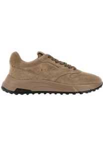 Hogan Low-Top Sneaker - Hogan Hyperlight Allacciato + Timbr - Gr. US_9_5 - in Beige - f&uuml;r Damen
