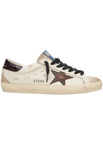 Golden Goose Deluxe Brand Golden Goose Low-Top Sneaker - Sneakers 'Super Star Classic' - Gr. 44 (EU) - in Beige - f&uuml;r Damen
