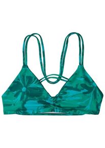 Patagonia Reversible Seaglass Bay Top Bikini-Top Women (Größe S |türkis)