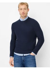 Brax Herren Strickpullover Style RICK navy, dunkelblau, Gr. S