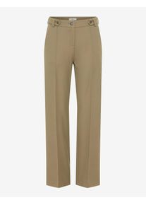 Brax Damen Palazzohose Style MAINE FADED KHAKI Grün Khaki, grün - khaki, Gr. 46L