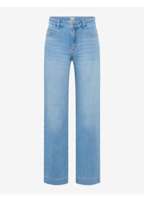 Brax Damen Five-Pocket-Hose Style MAINE USED LIGHT BLUE, denim hellblau, Gr. 32K