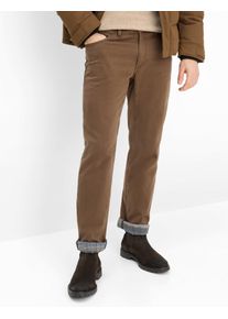 Brax Herren Five-Pocket-Hose Style COOPER TT NOUGAT, braun, Gr. 42/34