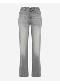 Brax Damen Five-Pocket-Hose Style MAINE USED LIGHT GREY, denim hellgrau, Gr. 44