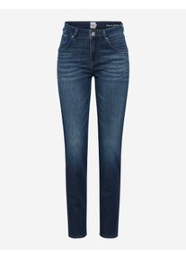 Brax Damen Five-Pocket-Hose Style SHAKIRA USED REGULAR BLUE, denim blau, Gr. 42K