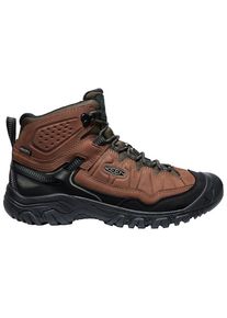 Keen Targhee IV Mid WP Wanderschuhe Herren (Gr 46 |braun/schwarz |wasserdicht)