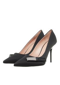 Love Moschino Pumps & High Heels - Shiny Flat Bow Scarpa Donna - Gr. 38 (EU) - in Schwarz - f&uuml;r Damen