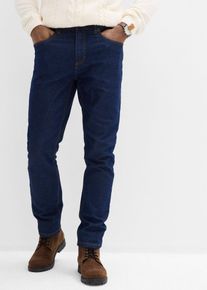 bonprix Classic Fit Jeans mit Dehnbund Straight, blau, Gr.54, Jeans Classic Fit Straight mit seitlichem Dehnbund, aus 100% Baumwolle