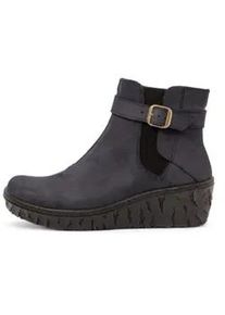 El Naturalista f&uuml;r Damen. 251331CZ0005_0B0 Lederstiefeletten N5133 navy (41), 5 bis 8 cm, Rei&szlig;verschluss, L&auml;ssig, Marine