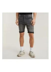 G-Star Raw G-Star f&uuml;r Herren. D10481-6132-1243 Shorts 3301 Slim grau (30), L&auml;ssig, Baumwolle, Denim