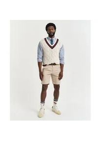 Gant f&uuml;r Herren. 205068 Slim Fit Sport Short beige (30), L&auml;ssig, Baumwolle, Nachhaltig