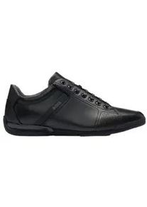 BOSS f&uuml;r Herren. 50498282 Saturn Lederschuhe schwarz (41), Wohnung, Schn&uuml;rsenkel, L&auml;ssig