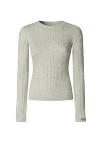 Pepe Jeans f&uuml;r Damen. PL7000025 Carla Pullover grau (S), L&auml;ssig, Baumwolle