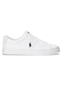 Polo Ralph Lauren f&uuml;r Herren. 816893734003 Schuhe RLite Court wei&szlig; (46), Leder, Wohnung, Schn&uuml;rsenkel, L&auml;ssig